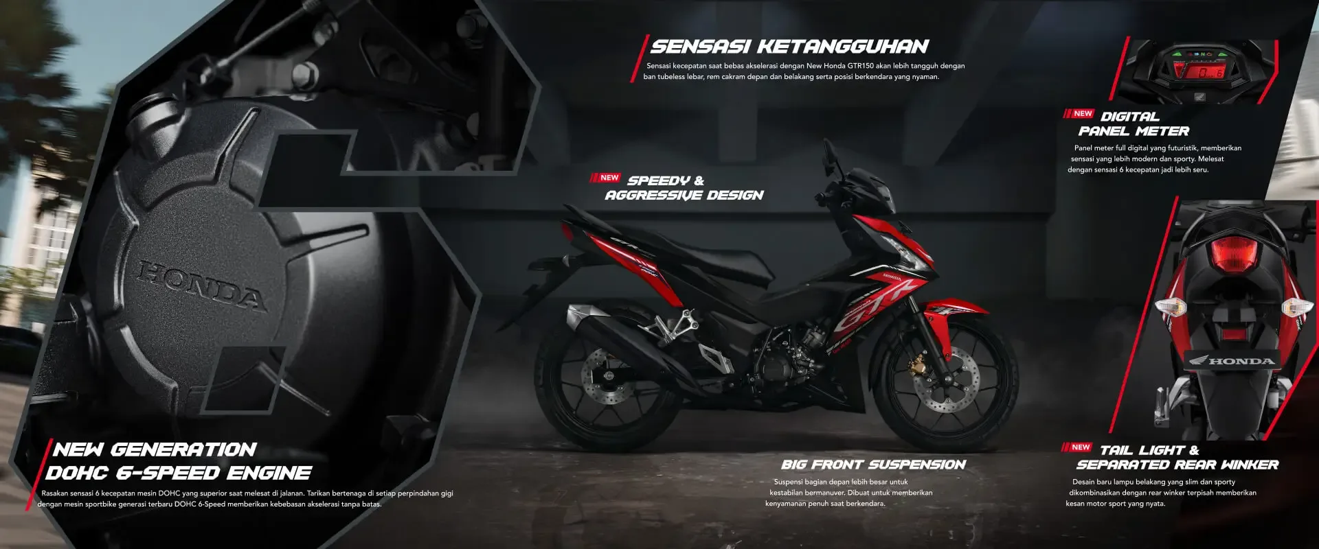 Honda Supra GTR 150 Exclusive