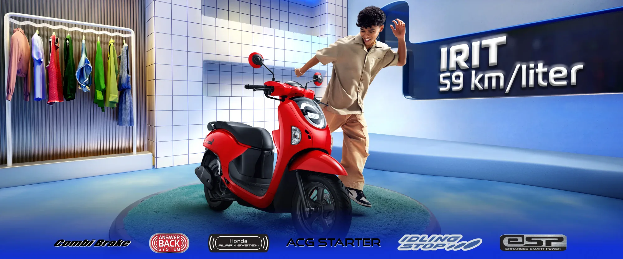 Honda Scoopy Energetic